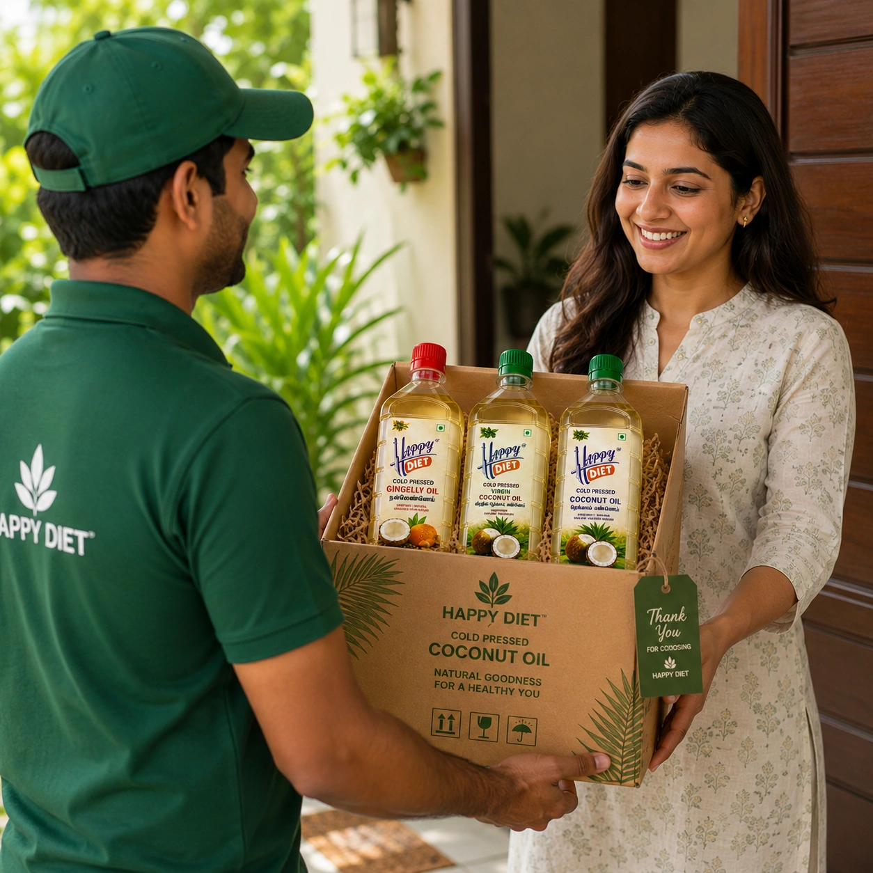 Happy Diet products delivered to your home
