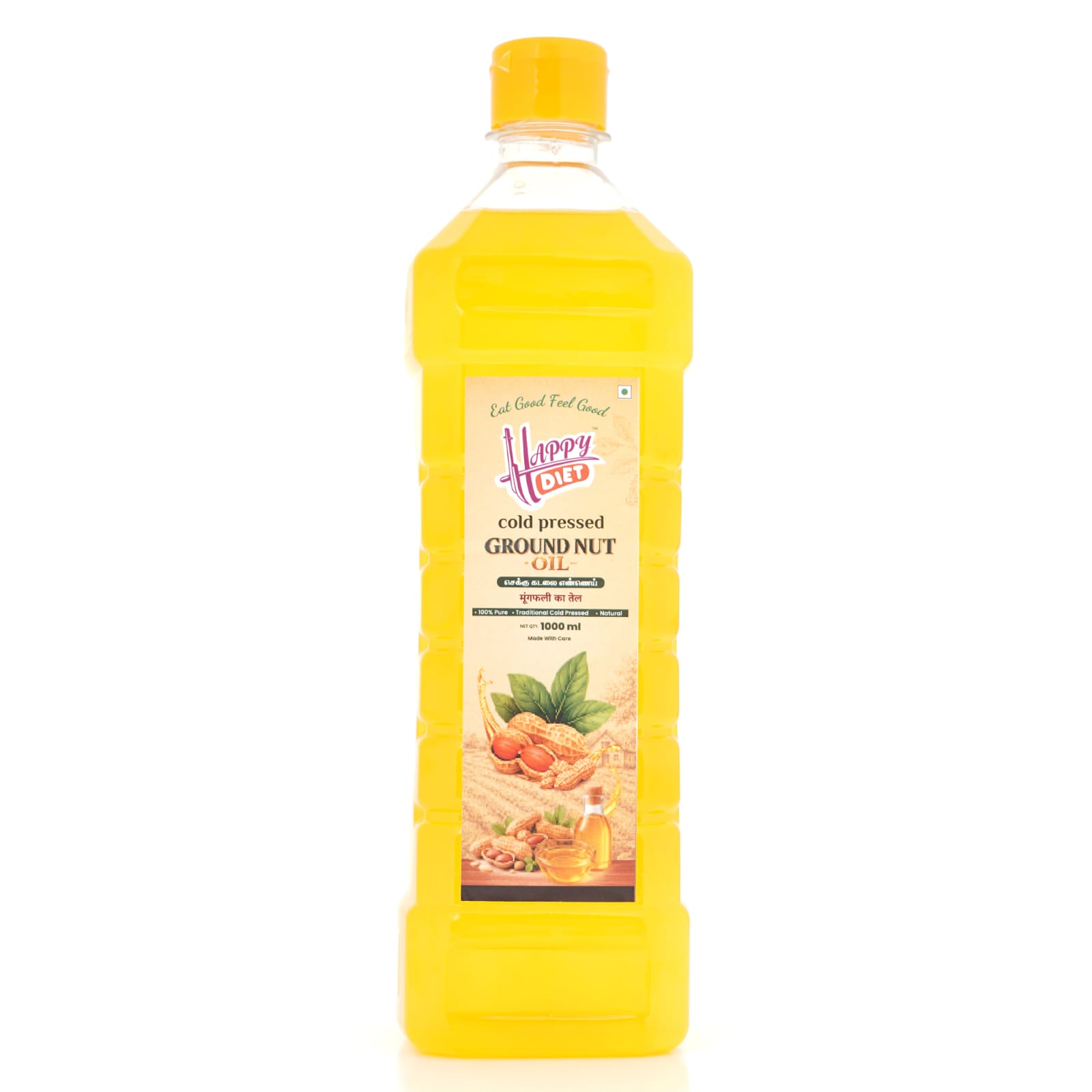 Cold Pressed Groundnut Oil
