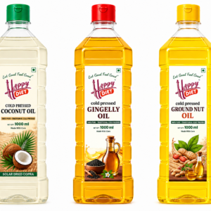 combo coconut groundnut and gingelly 1L