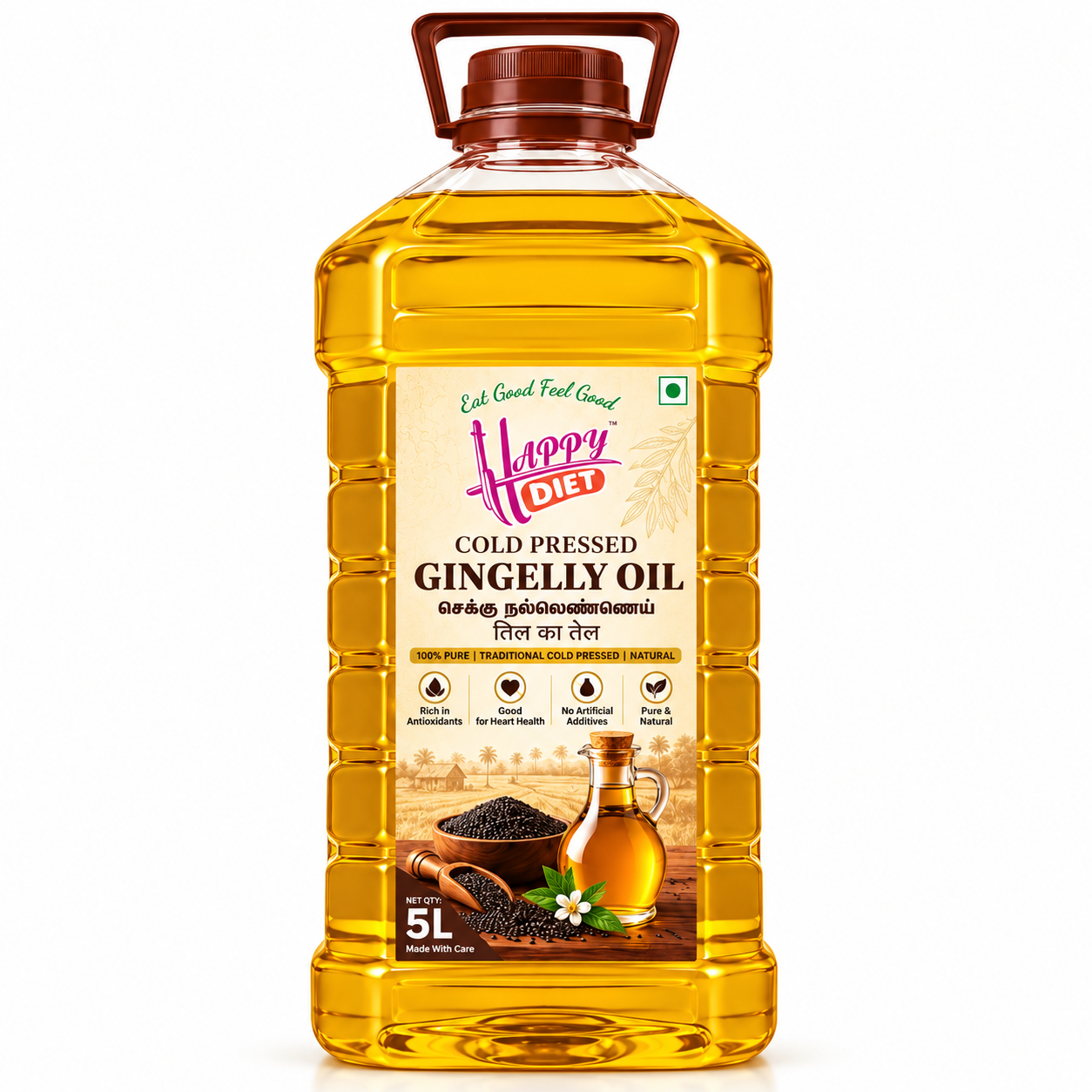 cold pressed gingelly oil